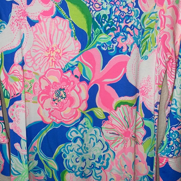 Lilly Pulitzer UPF 50 Sophie Dress Peony For Your Thoughts Size XS - Picture 4 of 8